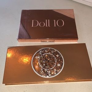 Becca Pop goes the Glow Champagne Pop face and eye palette & Doll10 face palette